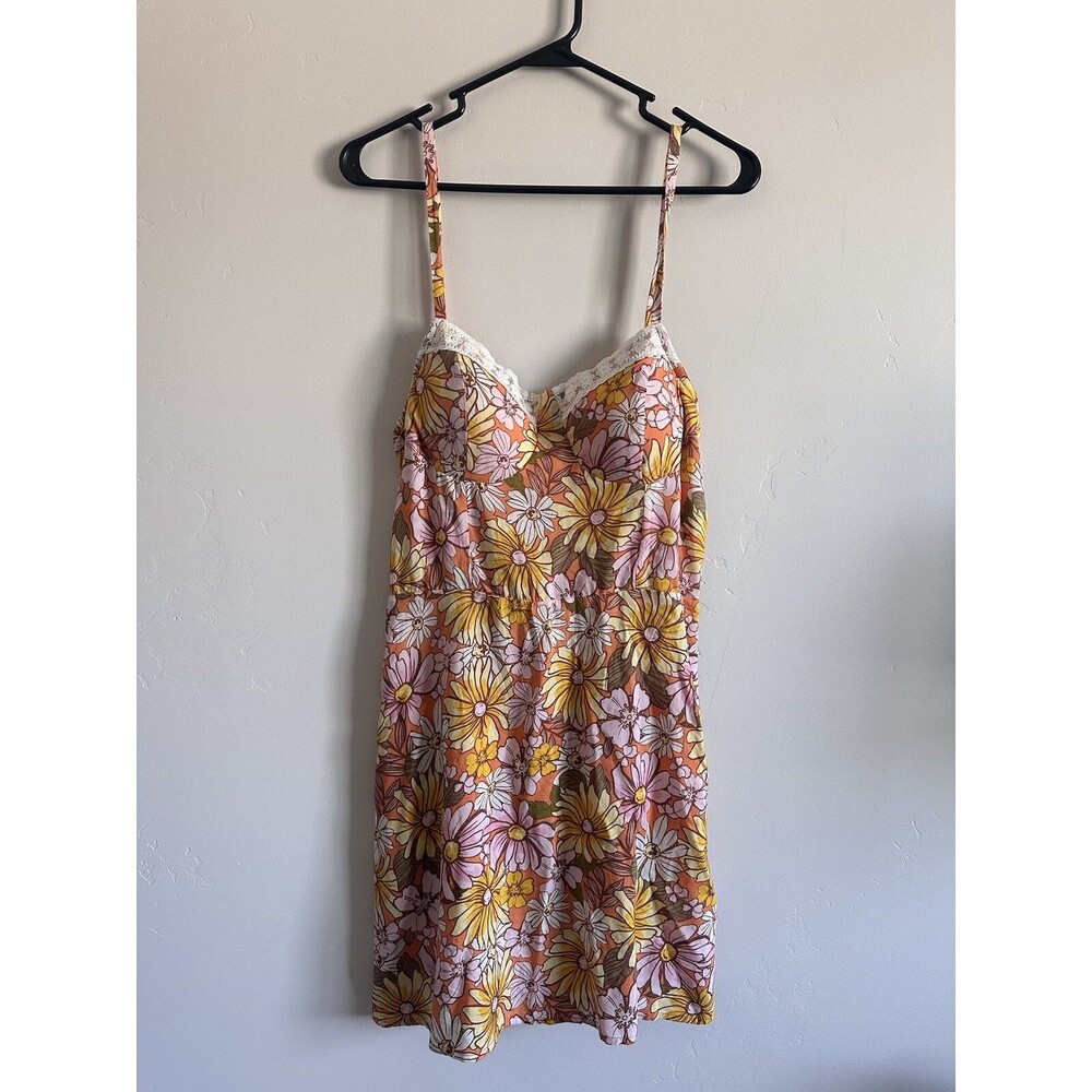 AUW Floral Summer Dress/Nightgown Padded Cup XL
